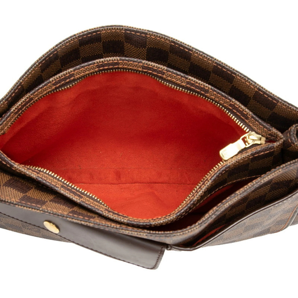 LOUIS VUITTON Brown Damier Leather Shoulder Bag - Picture 5 of 6